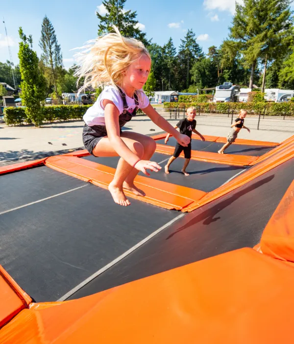 Trampoline springen