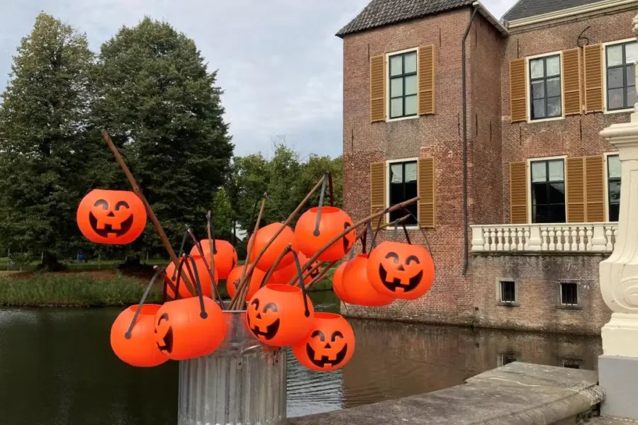 Cannenburch kasteel herfstspeurtocht pompoen